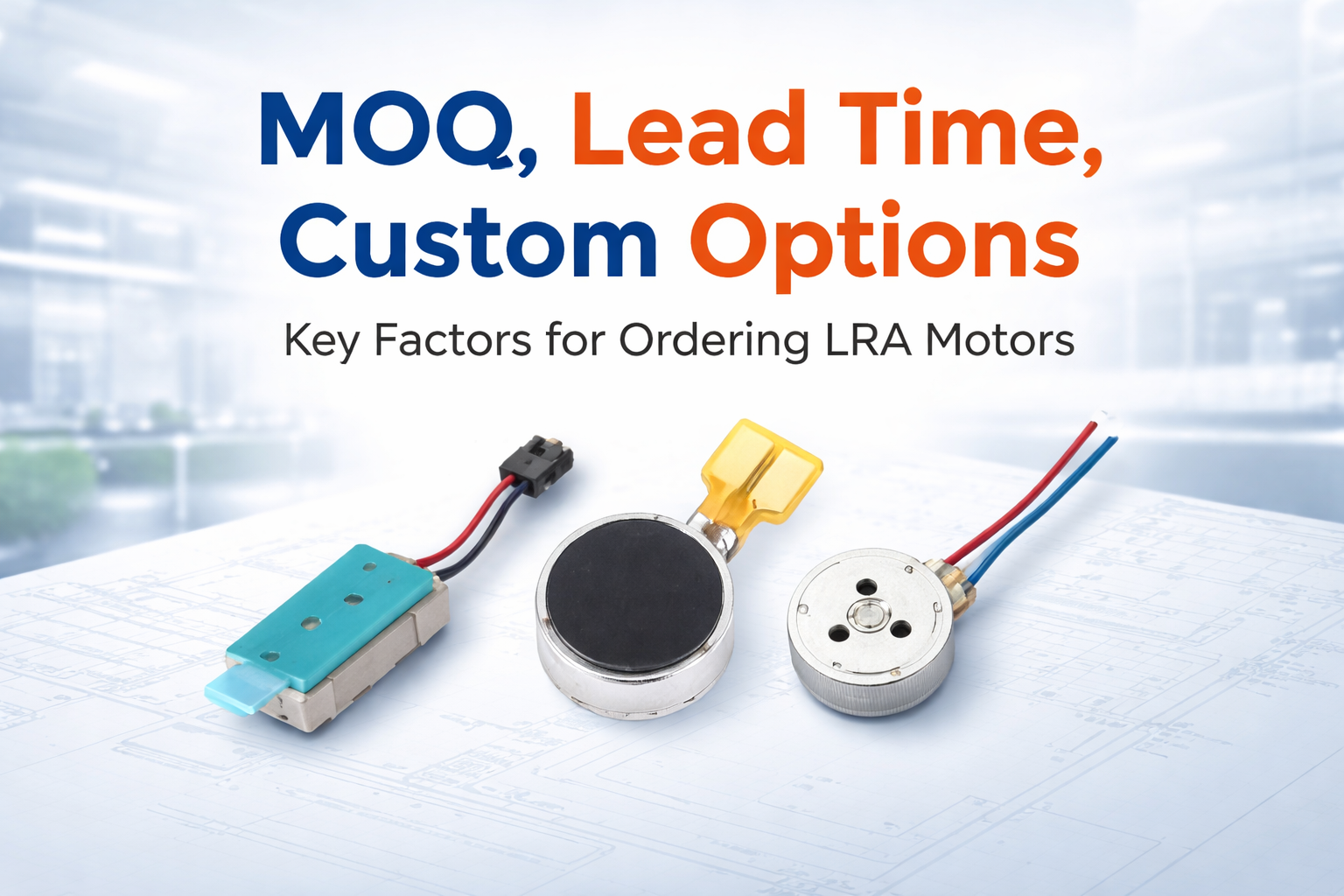 MOQ, Lead Time, and Custom Options for LRA Orders