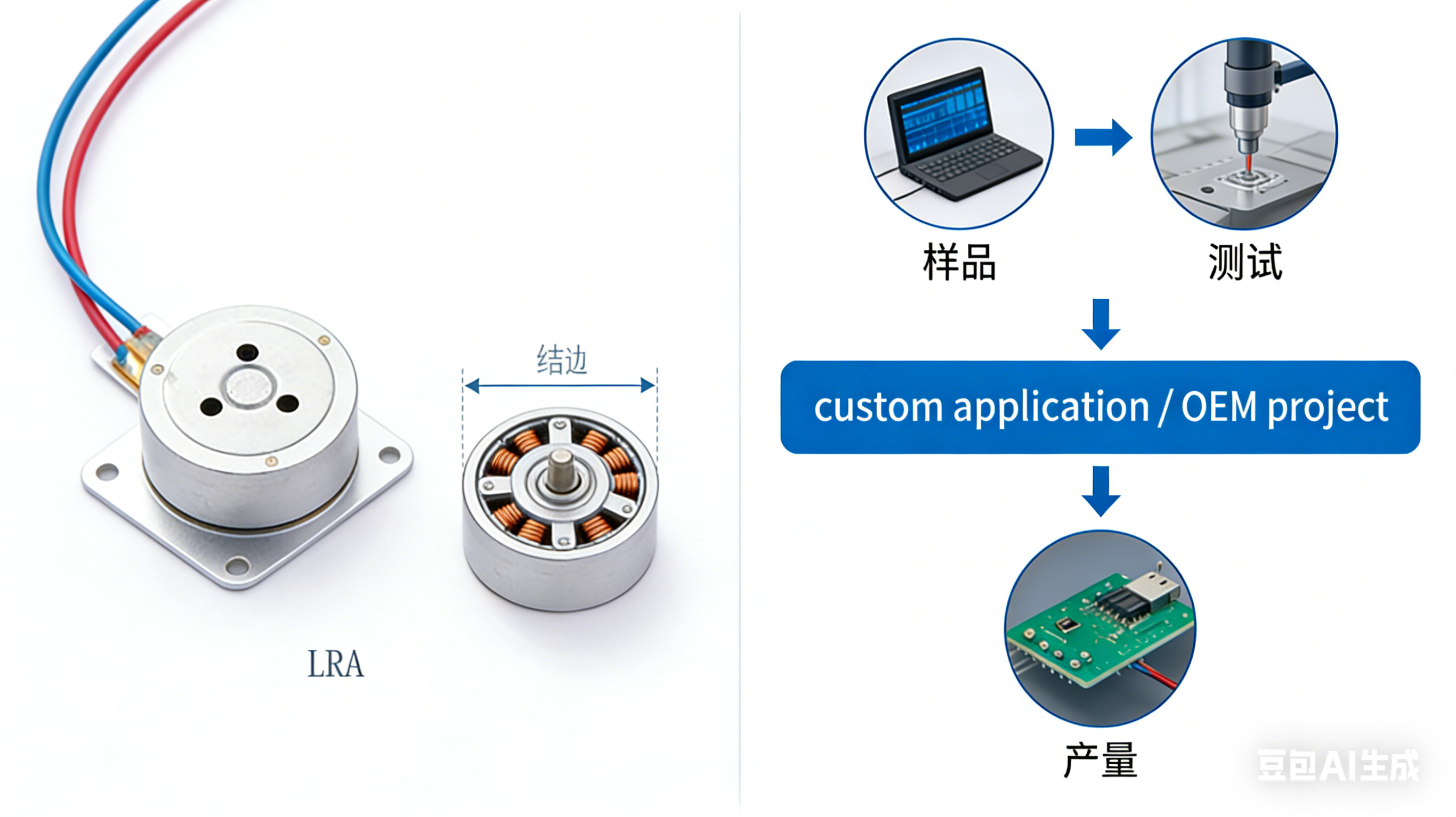 Linear Resonant Actuators in Custom Applications