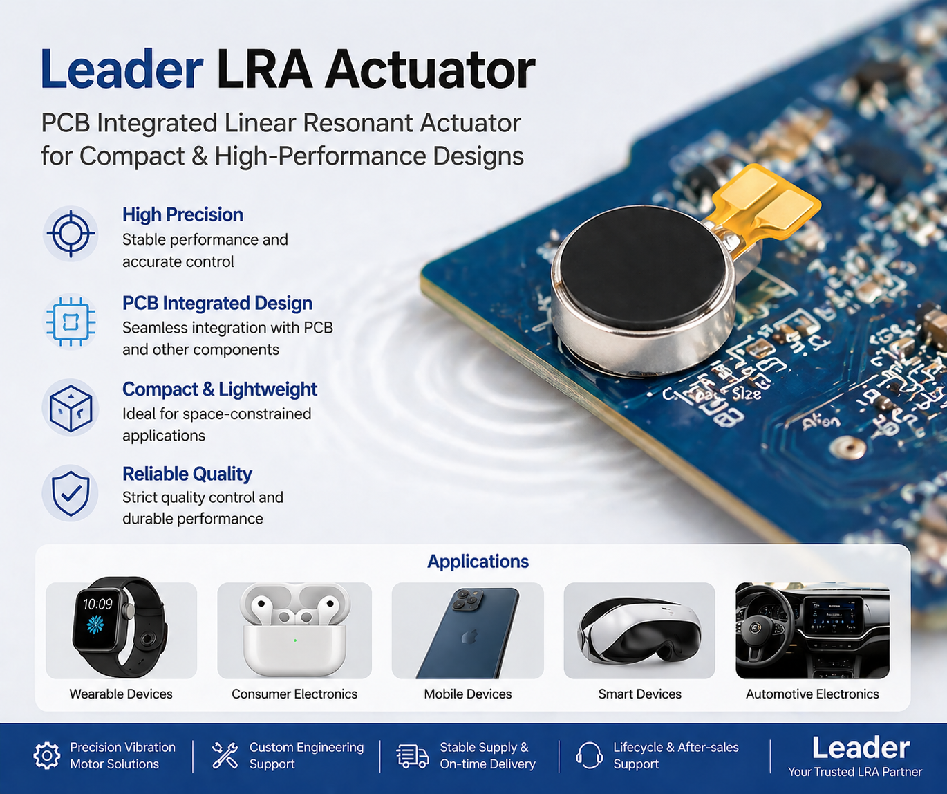 What Affects Linear Resonant Actuator Pricing in OEM Projects